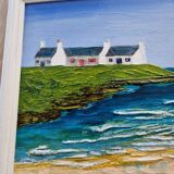Small Breton landscape painting