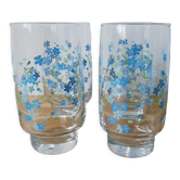 Forget-me-not glass