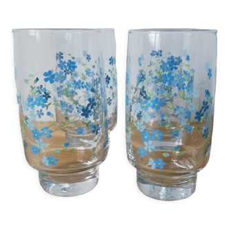 Verre myosotis