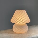 Murano glass mushroom lamp, 1970s