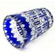 Mid-century modern vase, cobalt glass, Germany, 1950s