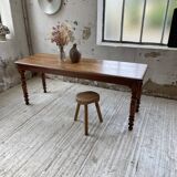 Walnut farm table 185 cm