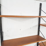 Poul Cadovius for Royal System wall unit in teak, Denmark 1950's
