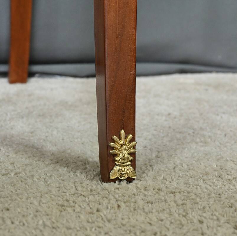 Petit Bureau Retour d’Égypte en Acajou, style Empire – Milieu XIXe