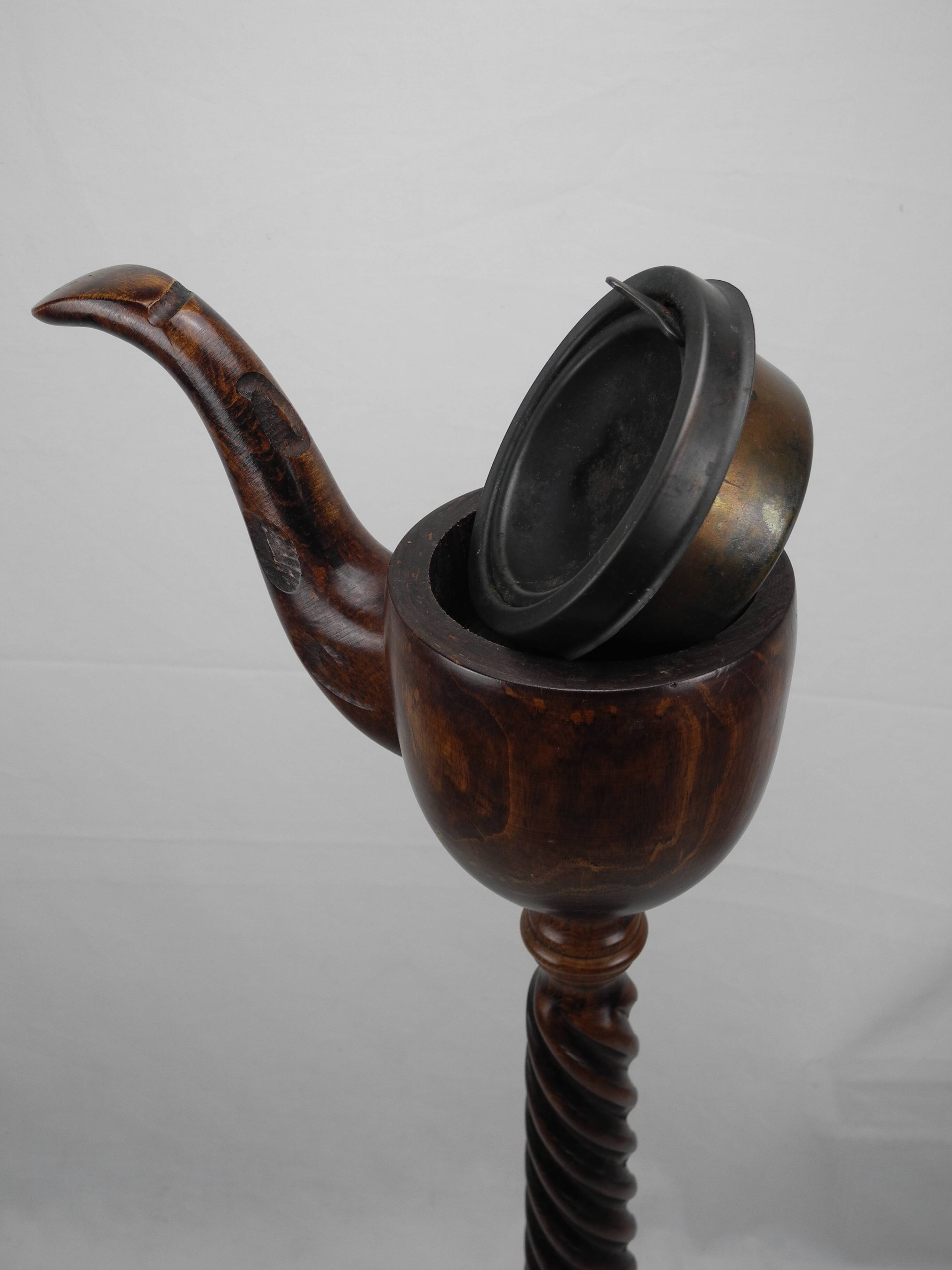 old vintage decorative pipe ashtray ashtray