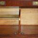 Mahogany buffet by Greaves & Thomas 1966 with brass military handles.