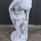 Important biscuit sculpture "The Bather" after Falconet – late 19th century.