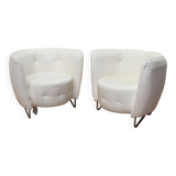 Paire de fauteuils Maybe, Cotta