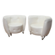 Pair of Maybe armchairs, Cotta