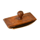 Old wooden blotter stamp