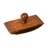 Old wooden blotter stamp
