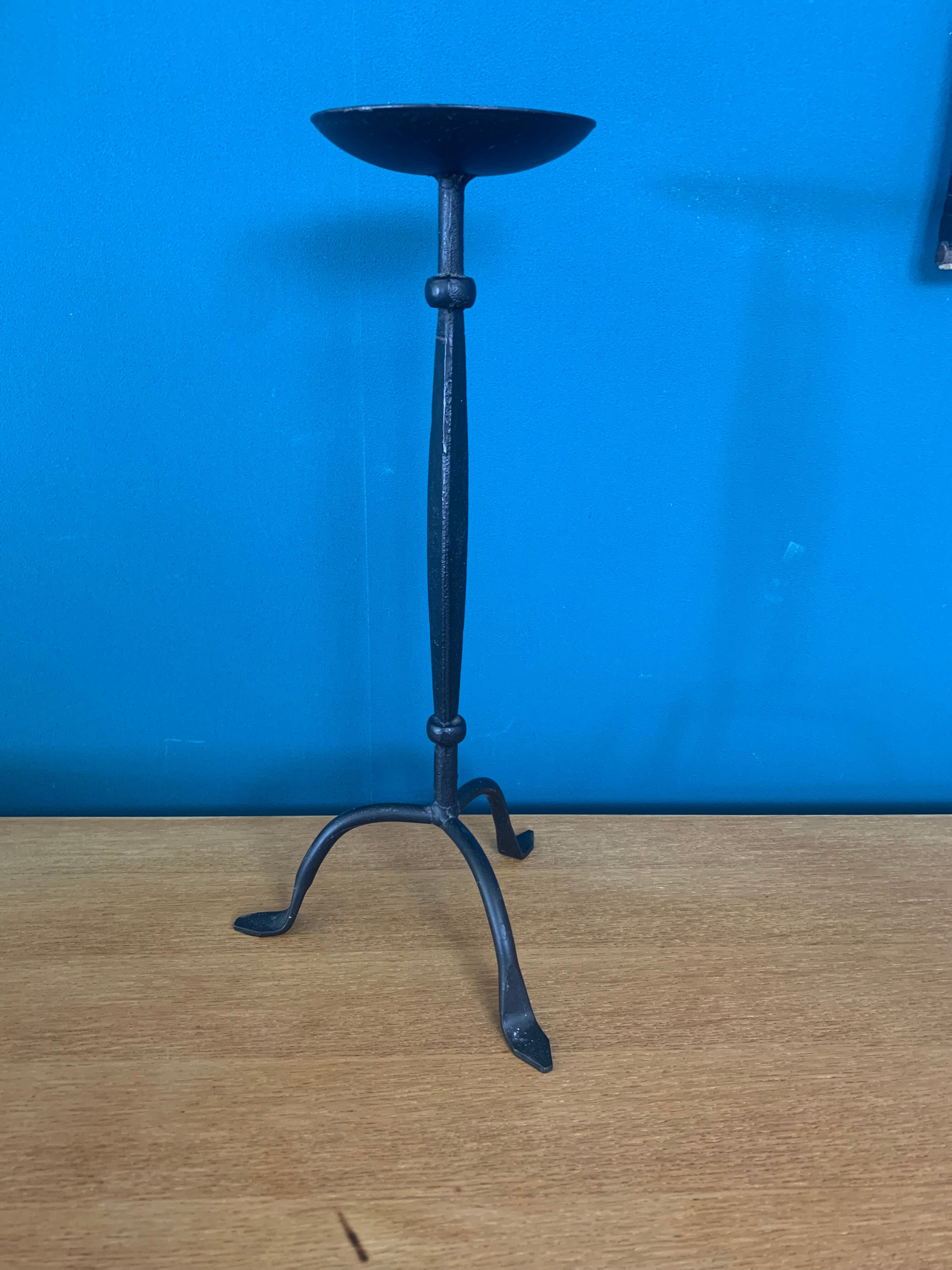 Brutalist candle holder for candle