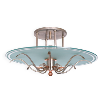 Art Deco Pendant Lamp attributed by Willem H Gispen, Holland, 1928