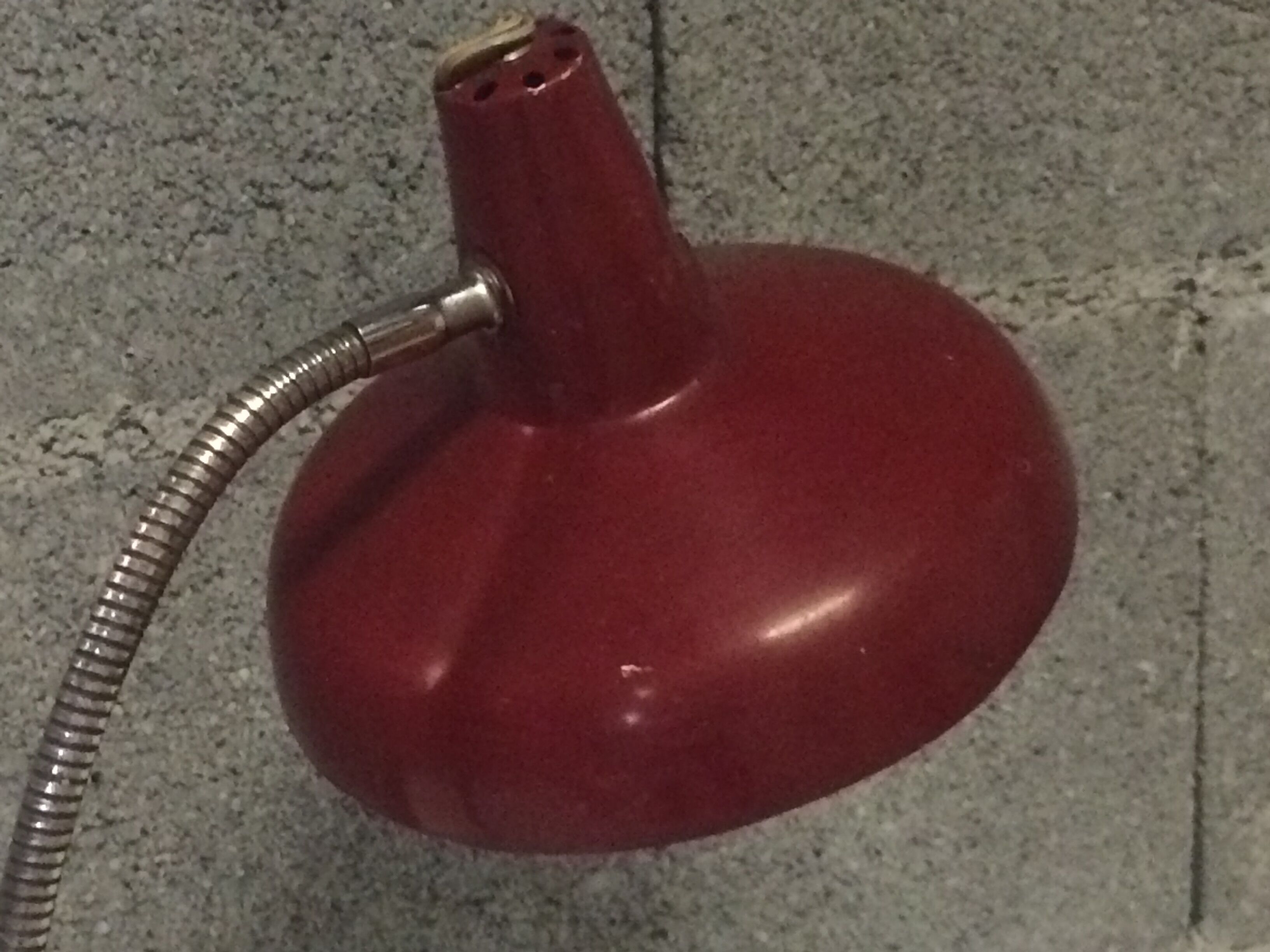 Lampe de bureau vintage  aluminor années 50