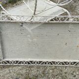 Old rolling serving table