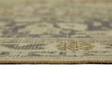 Hand-knotted persian vintage 1970s 250 cm x 364 cm beige wool carpet