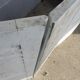 Set of 3 shutters louvers shabby height 123 cm