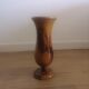 Vase style Médicis en bois d'olivier