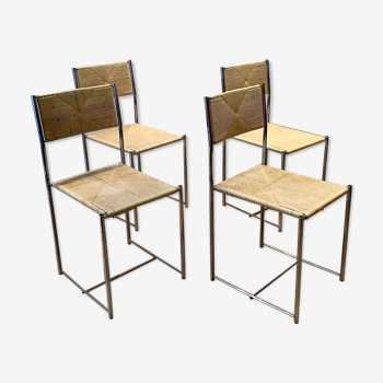 Paludis 150 chairs by Giandomenico Belotti for Alias Italy 1979, set of 4