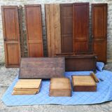 Solid oak locker room