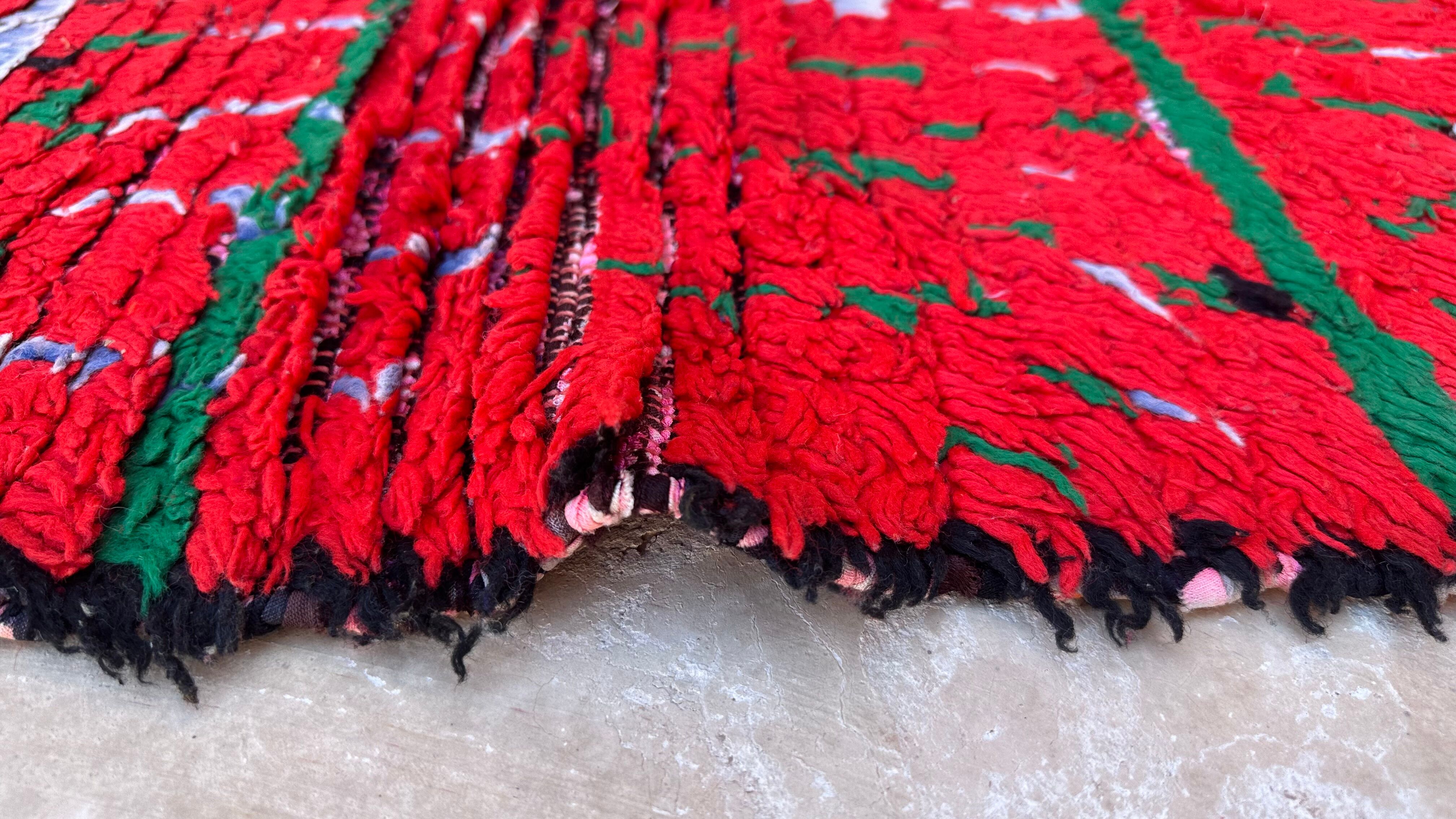 Moroccan carpet - 86 x 291 cm