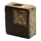 Ceramic vase by Claude Gaget, stoneware from La Borne, 1970s.