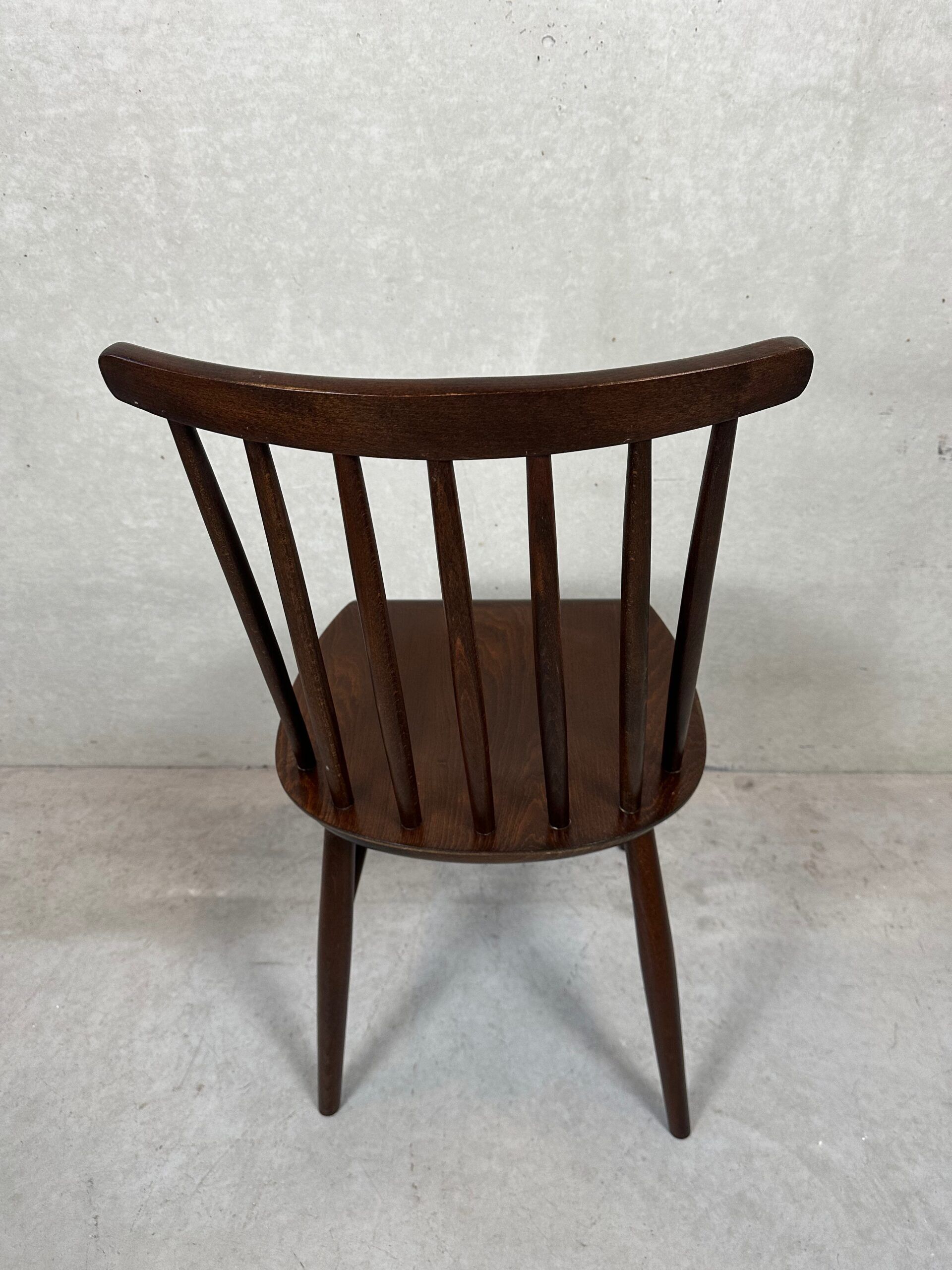 4x spindle chairs Ilmari Tapiovaara (Finland)