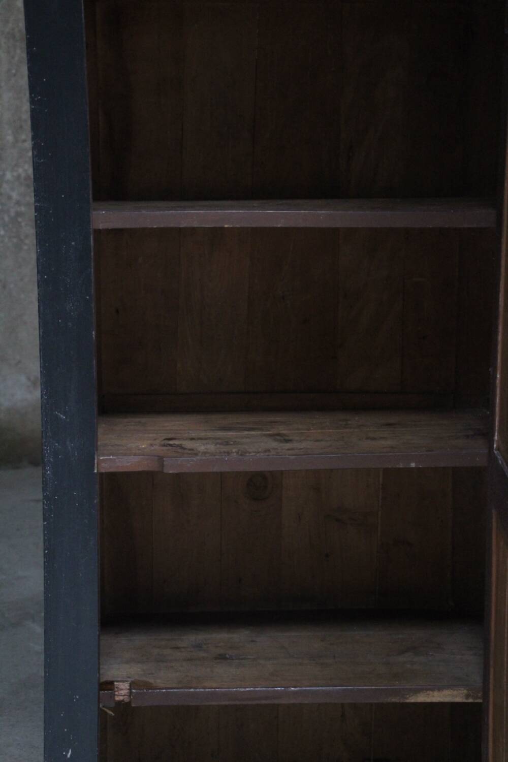 Parisian buffet furniture black patina 1940