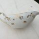 Serving dishes and soup bowl in luxury porcelain of the compagnie nationale