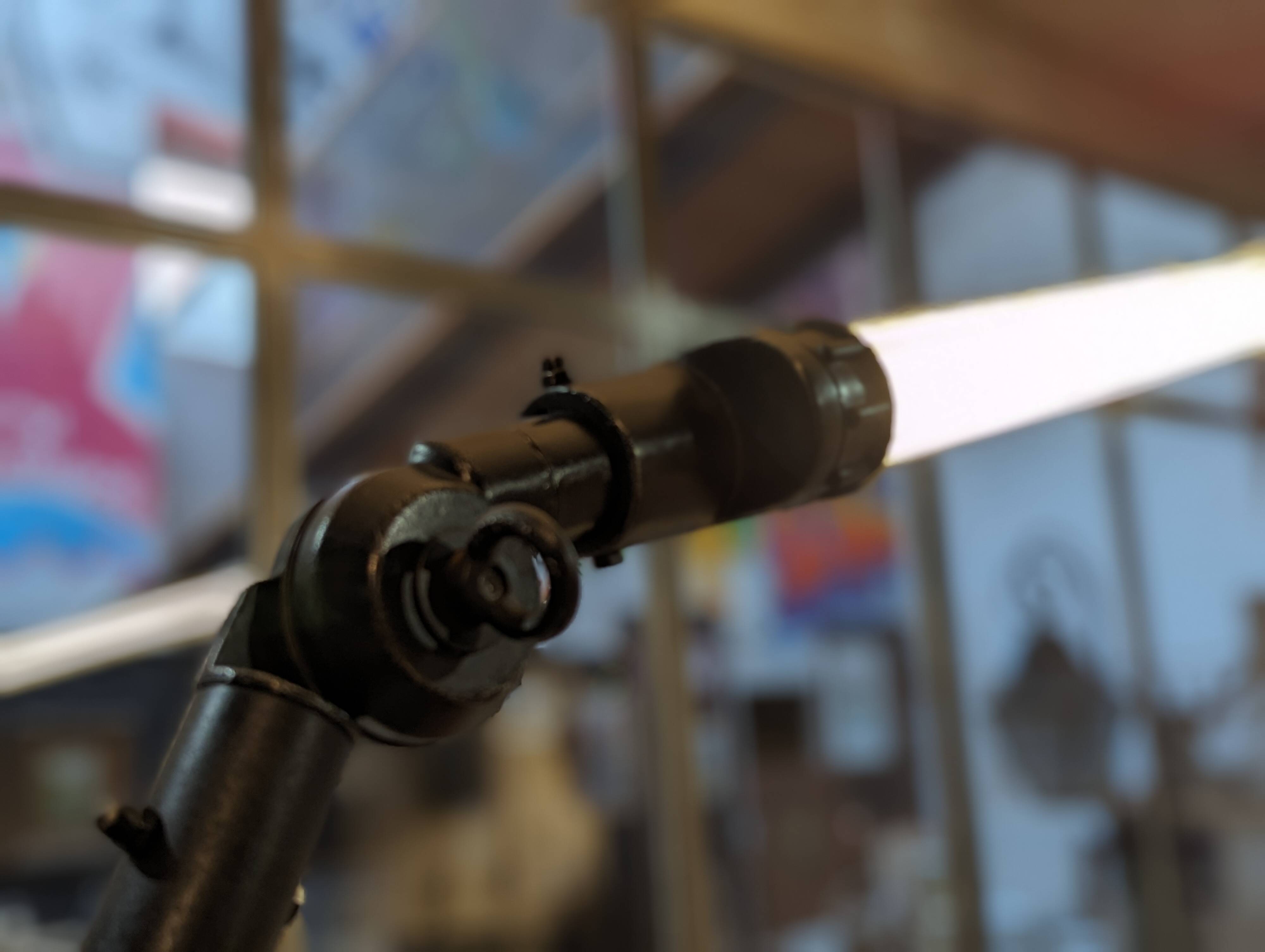 Toulemonde industrial floor lamp aeronautical garage