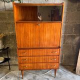 Vintage secretary, display cabinet