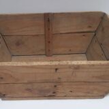 Wooden box trapezoidal