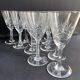 Liquor glasses (12) - art deco - cut and blown crystal