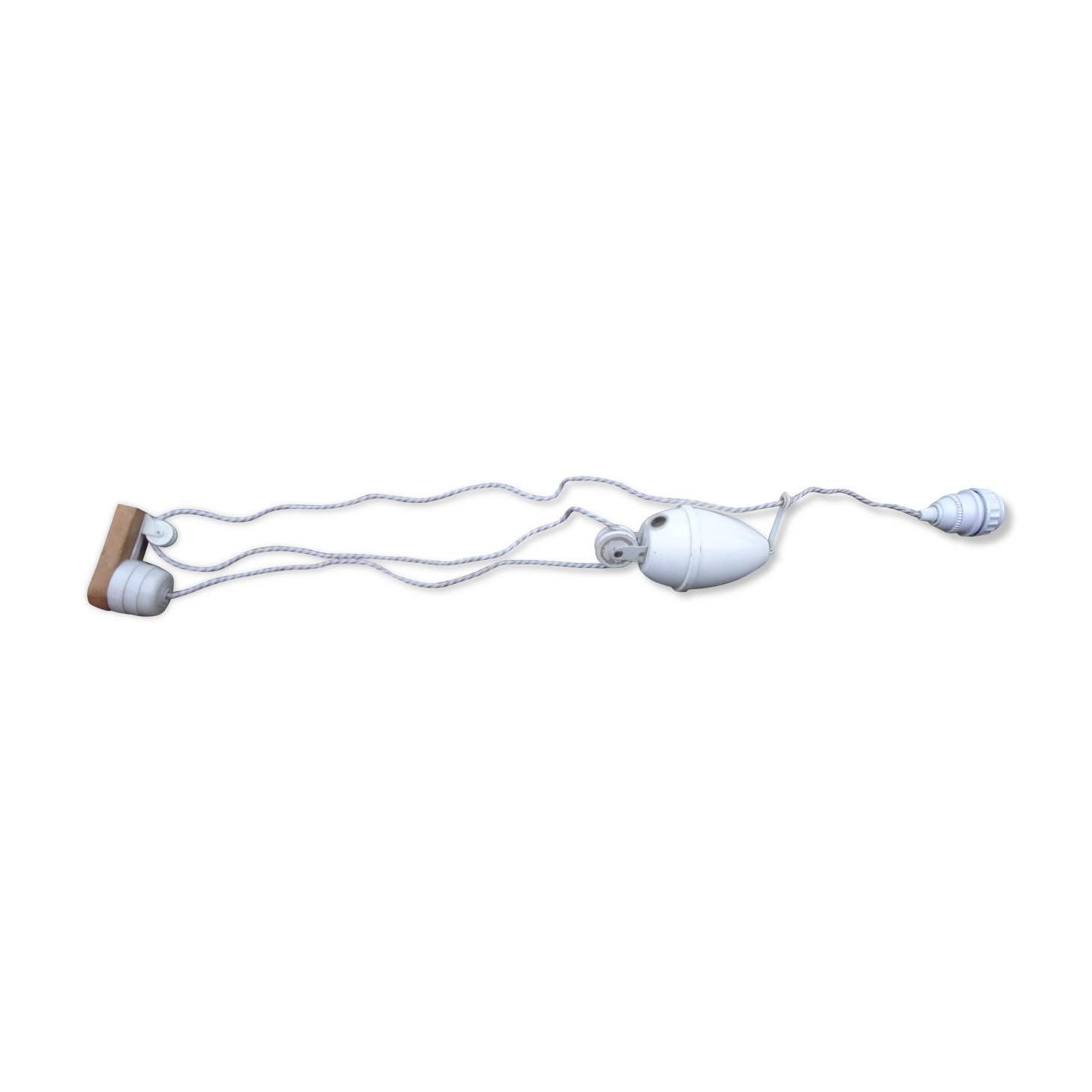 Porcelain hanging lamp