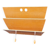porte revue bois design