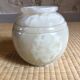 Alabaster ball vase