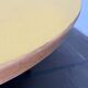Table basse moderne en linoléum jaune du milieu du siècle par Alva Aalto pour Artek, Finlande, années 1960
