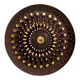 Large decorative openwork ceramic dish Vallauris 60s