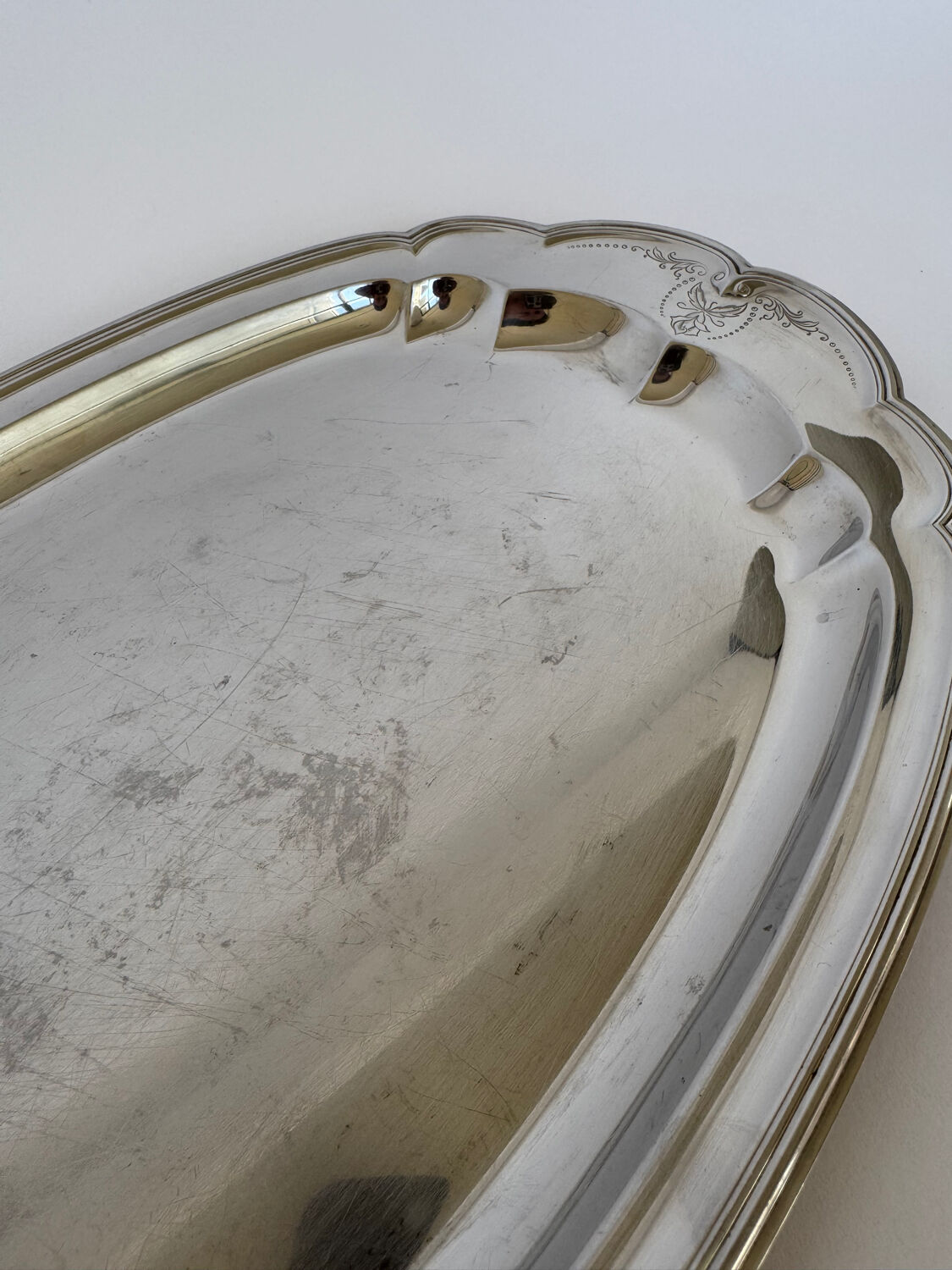 Vintage Mid Century Modern WMF Cromargen 18/10 stainless steel serving