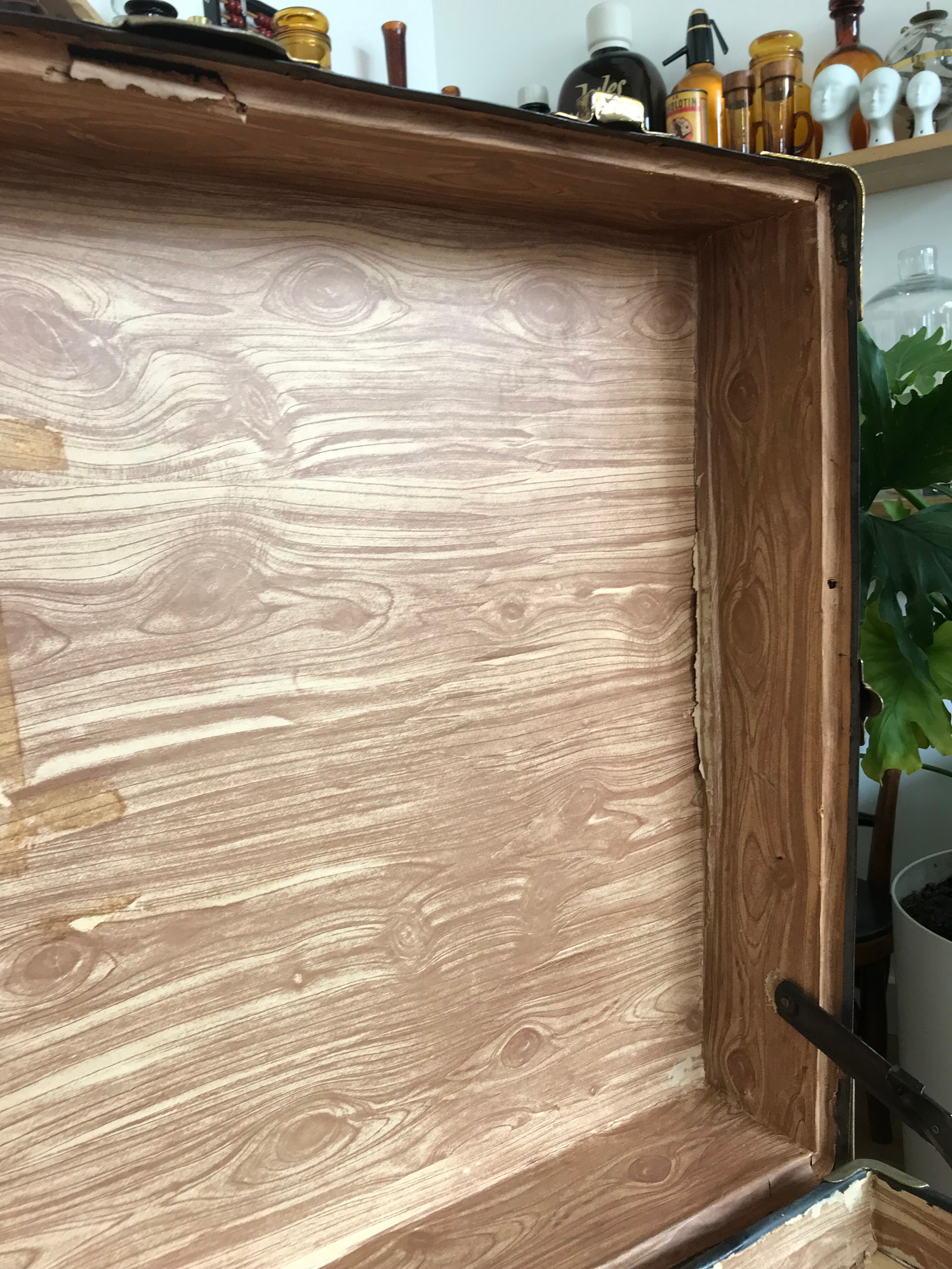 Wooden and metal box