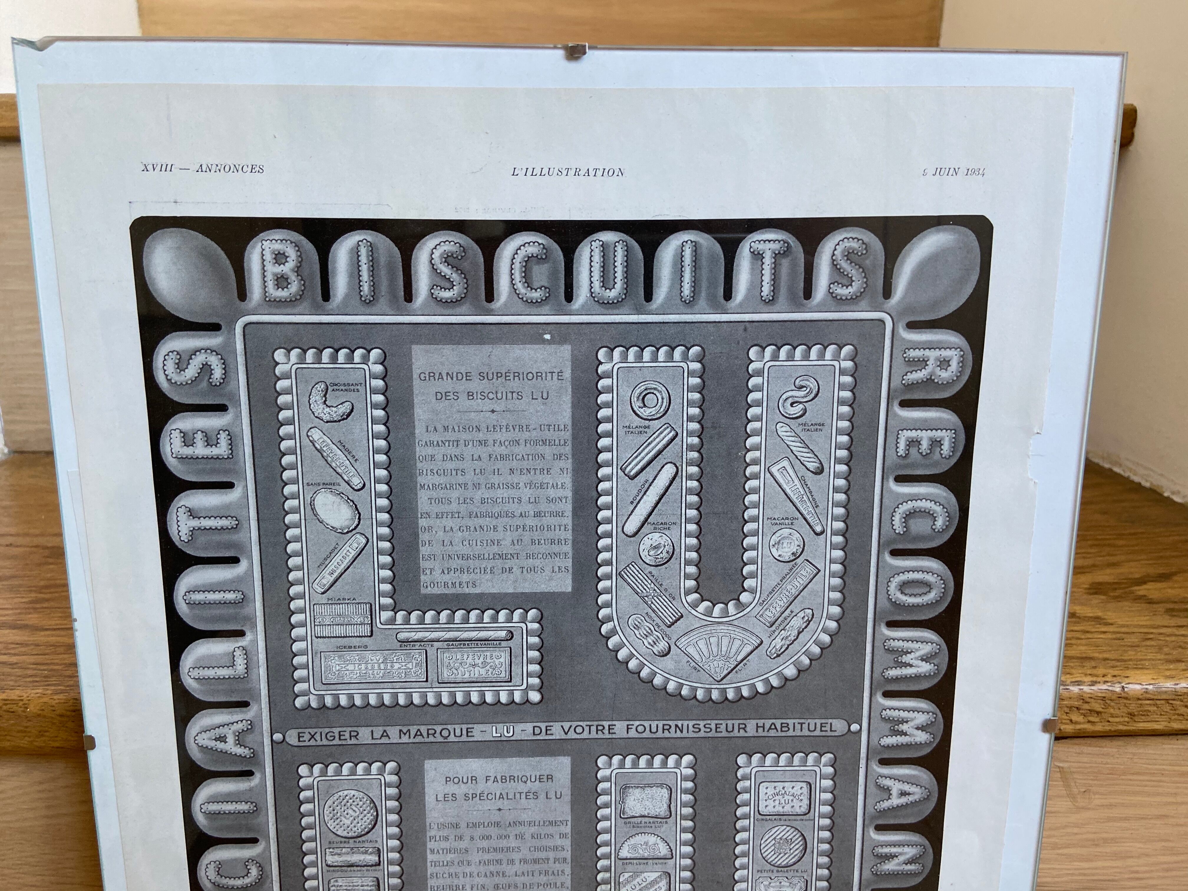 LU advertising poster June 9, 1934