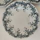6 Saint-Amand Hamage ironstone plates – Byzantine decor