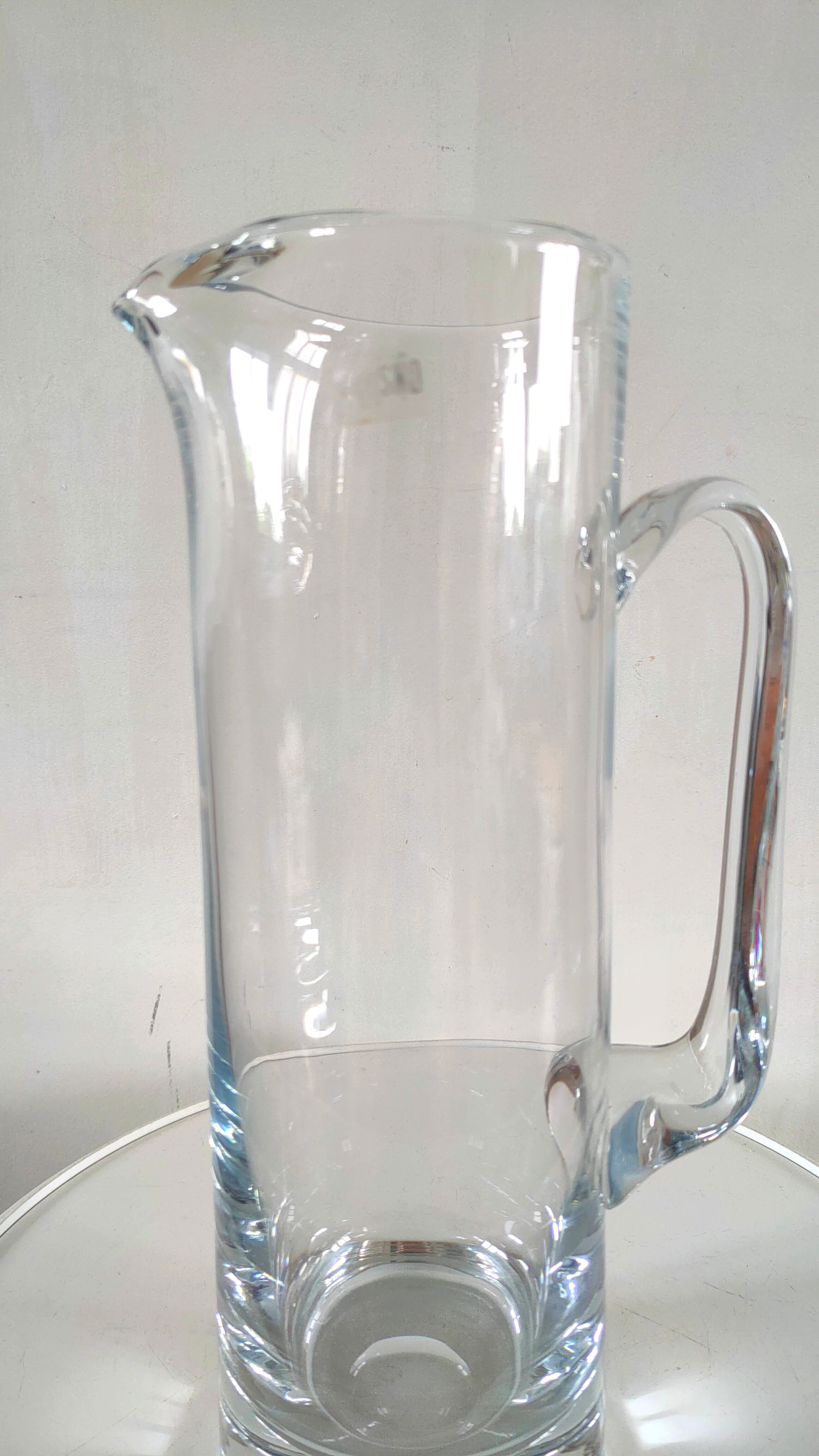 Glass pitcher Design Krosno 70s