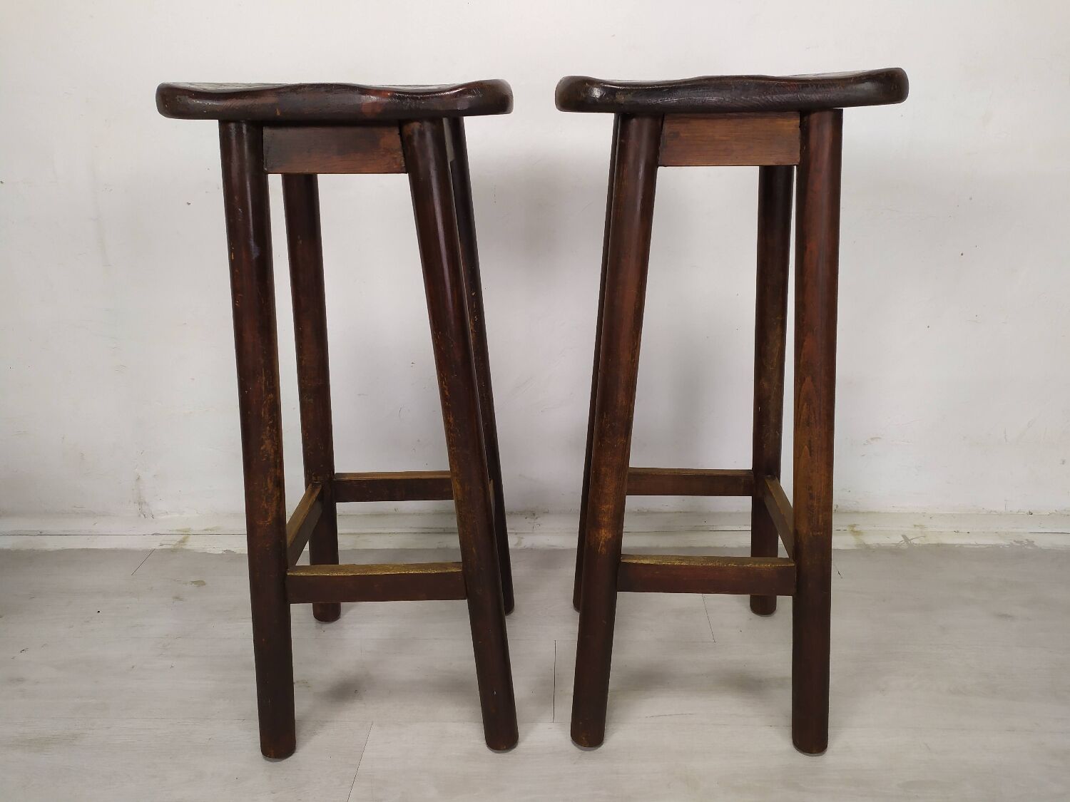 Brutalist bar stools