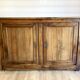 Buffet, very old, made of patinated solid wood - 19th century / early 20th century