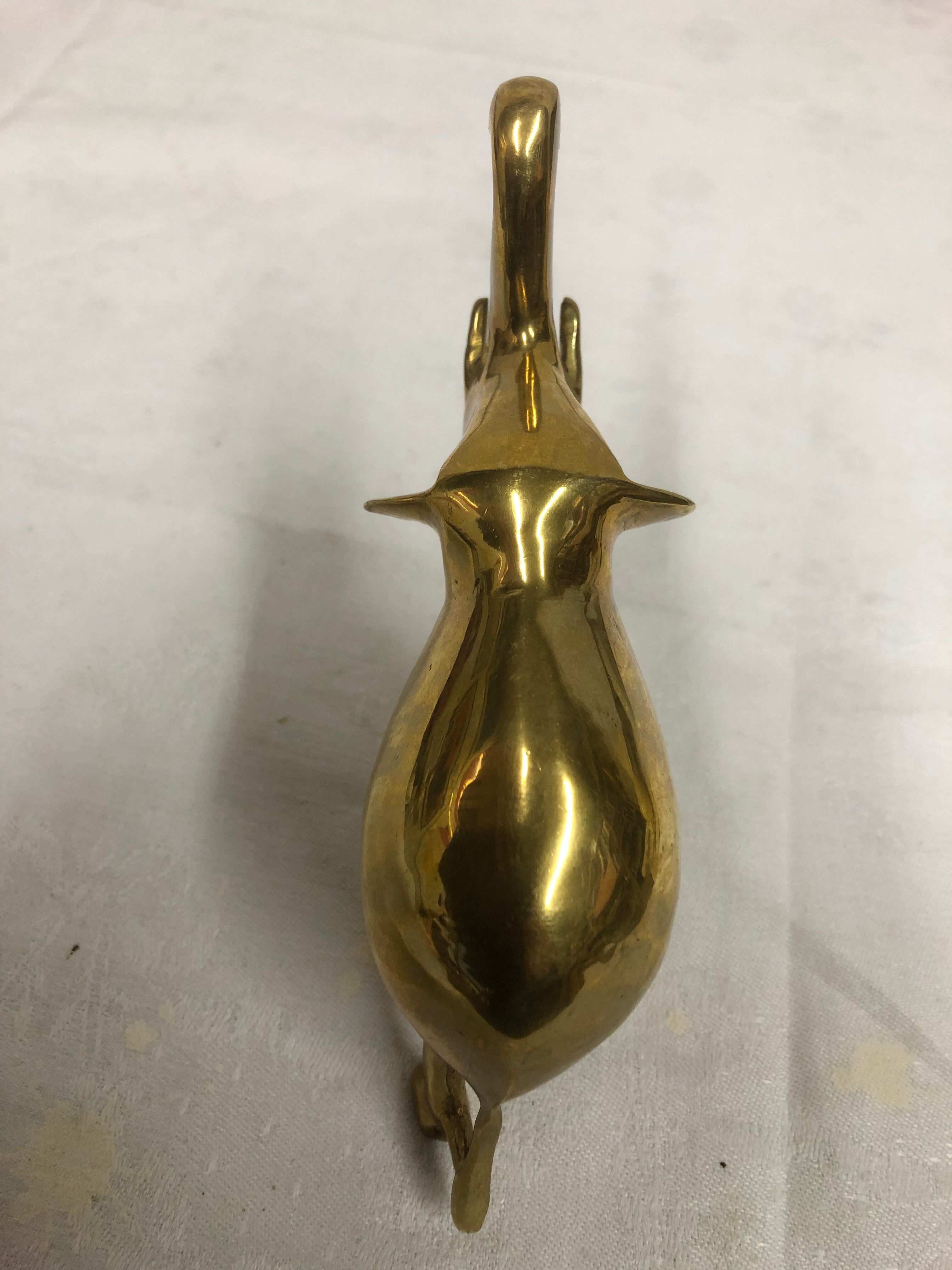 Brass elephant of the 70s