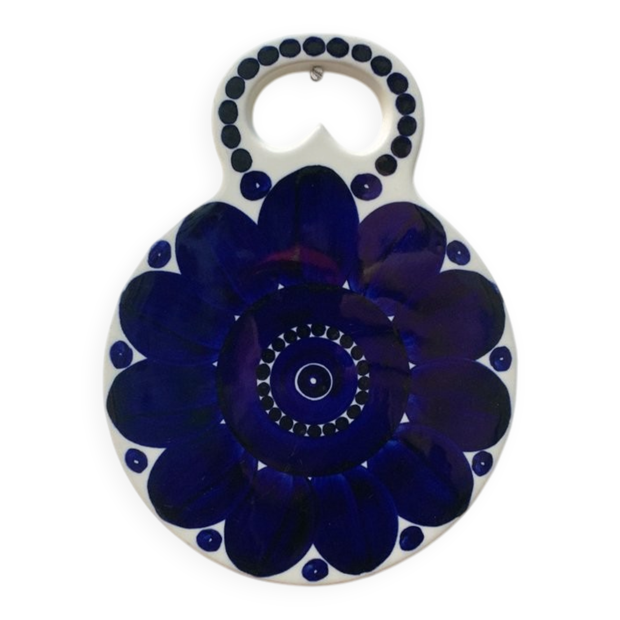 Vintage Valencia wall plate design by Ulla Procope for Arabia, Finland.
