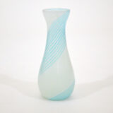 Vase en verre de Murano 'Mezza Filigrana' Par Dino Martens Pour Aureliano Toso