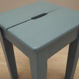 Pine stool, Danish design, 1950s, manufacture: Denmark