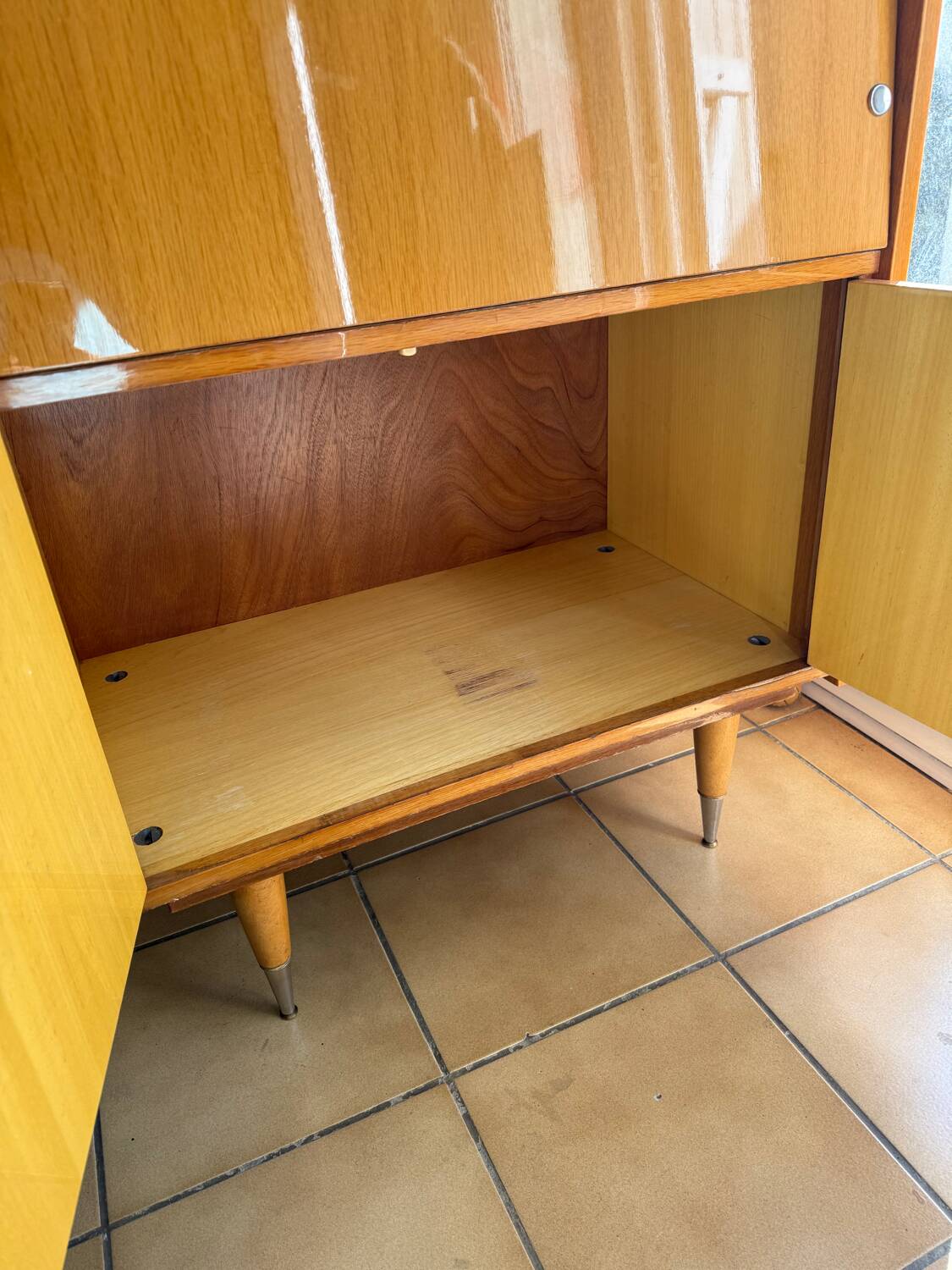 Vintage bookcase secretary furniture